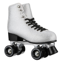 Load image into Gallery viewer, Fit-Tru Cruze Quad Silver Womens Roller Skates