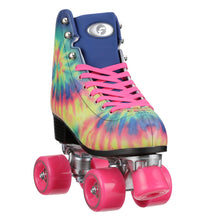 Load image into Gallery viewer, Fit-Tru Cruze Quad TieDye Womens Roller Skates
